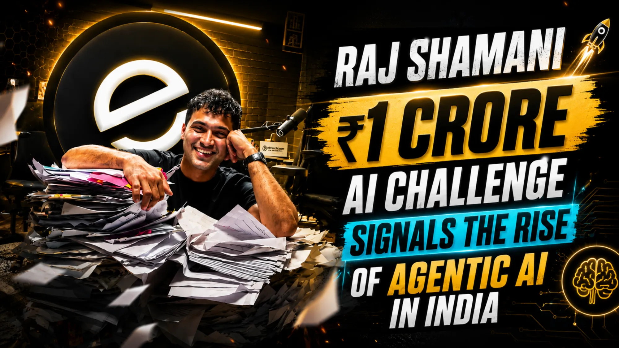 Raj Shamani ₹1 Crore AI Challenge Signals the Rise of Agentic AI in India